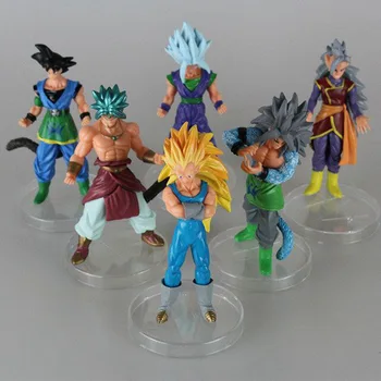 

Dragon Ball Z Joint Movable Vegeta Piccolo Son Gohan Son Goku Trunks Gogeta PVC Action Figure Toys