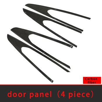 

For Lincoln MKX Nautilus 2015-2020 chrome carbon fiber Car interior decorative cover molding trim