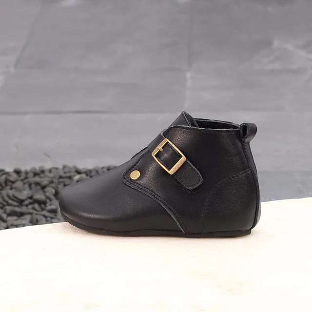 5590 black Dolakids/Обувь для мальчиков и девочек; модные мягкие детские лоферы; детская повседневная обувь на плоской подошве; Детские Свадебные мокасины; кожаная обувь - Цвет: 5590 black