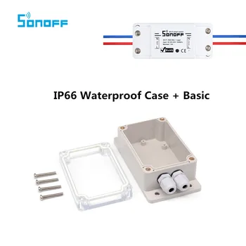 

SONOFF IP66 Waterproof Cover Case for Sonoff Basic Wifi Switch/POW/DUAL/TH16/G1 Smart Home