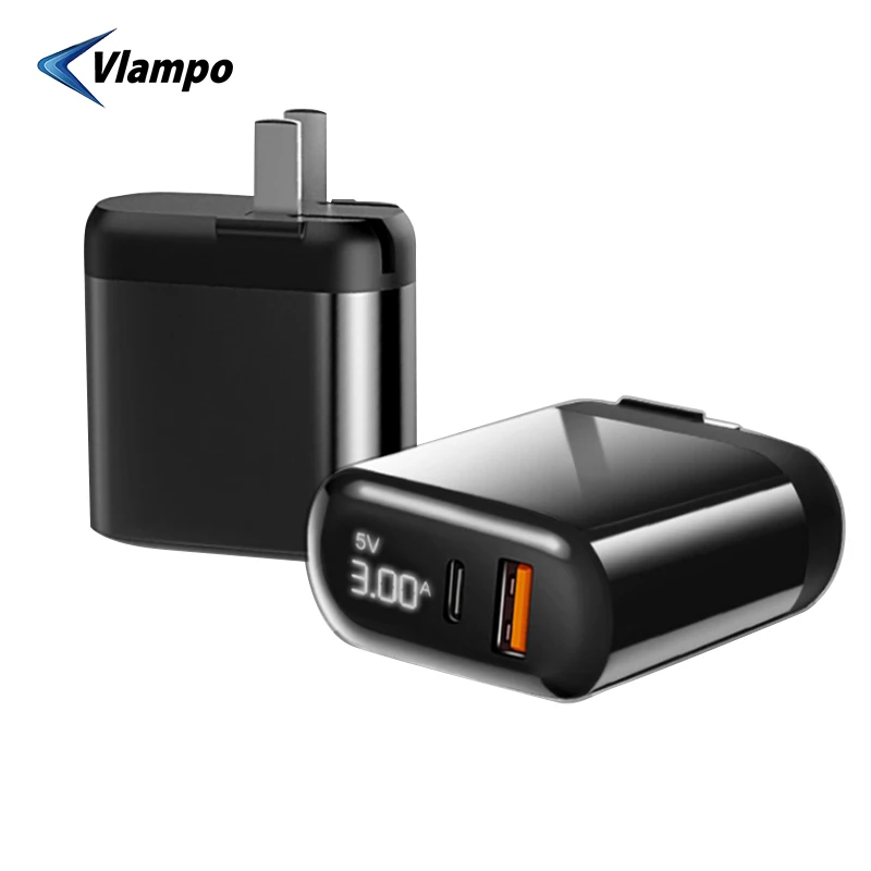 VLAMPO 2020 адаптер для быстрой зарядки iphone11 XR XS X 8 Type-C Xiaomi LG Huawei Mate 30 планшет