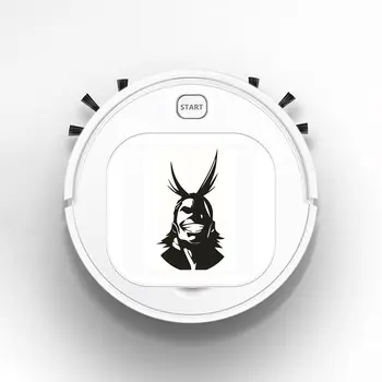 

Robot Vacuum Cleaner Intelligent Automatic Mopping Clean Robot for Hard Floor Carpet Anime My Hero Academia All Might Head