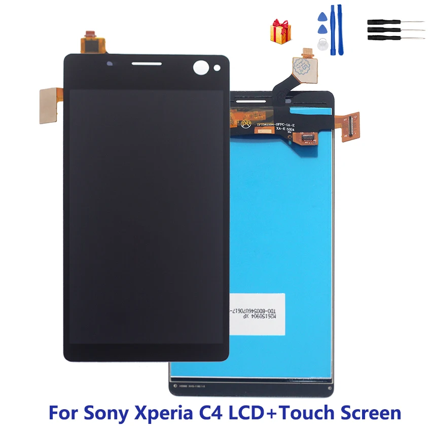 Для Sony Xperia C4 ЖК-дисплей + сенсорный экран дигитайзер сборка для E5303 E5306 E5333 Замена