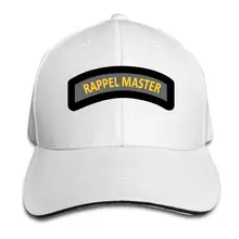 Rappel Master Tab Black- Gold Unisex Baseball Cap Structured Classic Velcro Adjustable Peaked Sandwich Trucker Hat