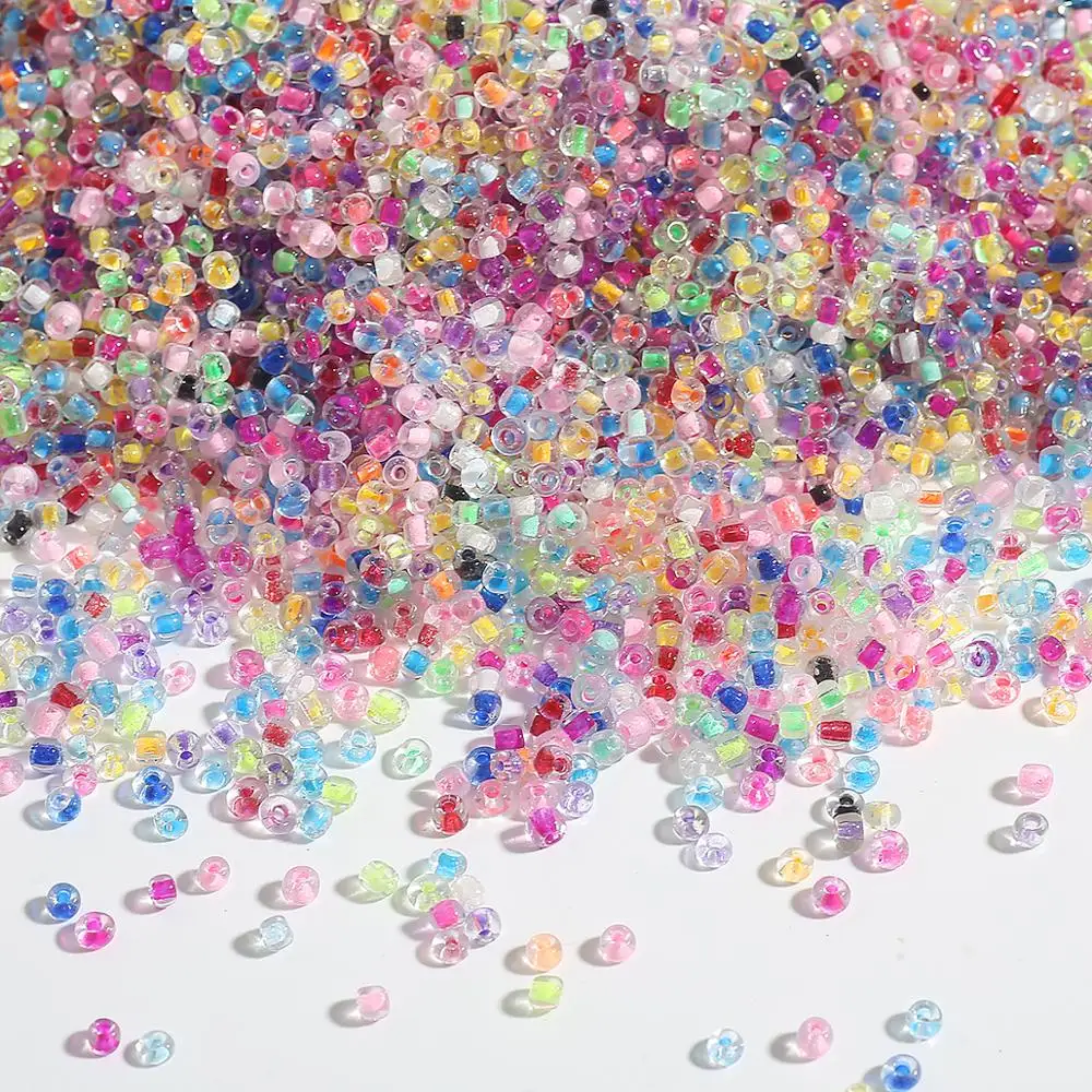 Glass-Seed-Beads Jewelry-Making-Accessories Crystal Czech DIY Mix-Color Small Kids 150-1000pcs