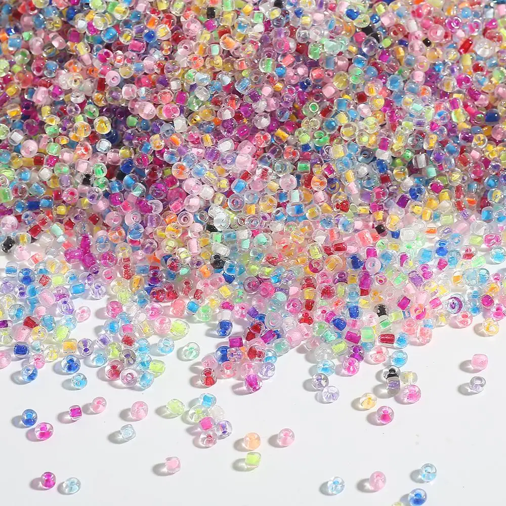 2 3 4mm 150-1000pcs Mix Color Small Czech Crystal Glass Seed Beads Loose Spacer Beads For Kids DIY Jewelry Making Accessories