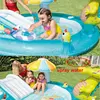 Summer Children's Water Slide Inflatables For Kids Backyard Water Park Children's Slide Fun Lawn Water Slides Pools For Outdoor 2