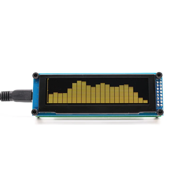 AK2132 OLED дисплей для музыкального спектра анализатор уровня звука Индикатор ритма
