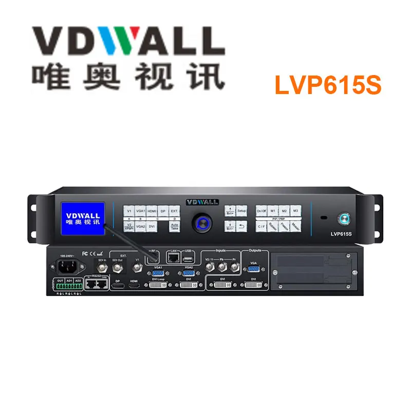Светодиодный видеопроцессор LVP615s, DVI, VGA, HDMI, светодиодный настенный контроллер, Поддержка отправки карты, светодиодный видеоэкран Светодиодный видеопроцессор LVP615s, DVI, VGA, HDMI, светодиодный настенный контроллер, Поддержка отправки карты, светодиодный видеоэкран