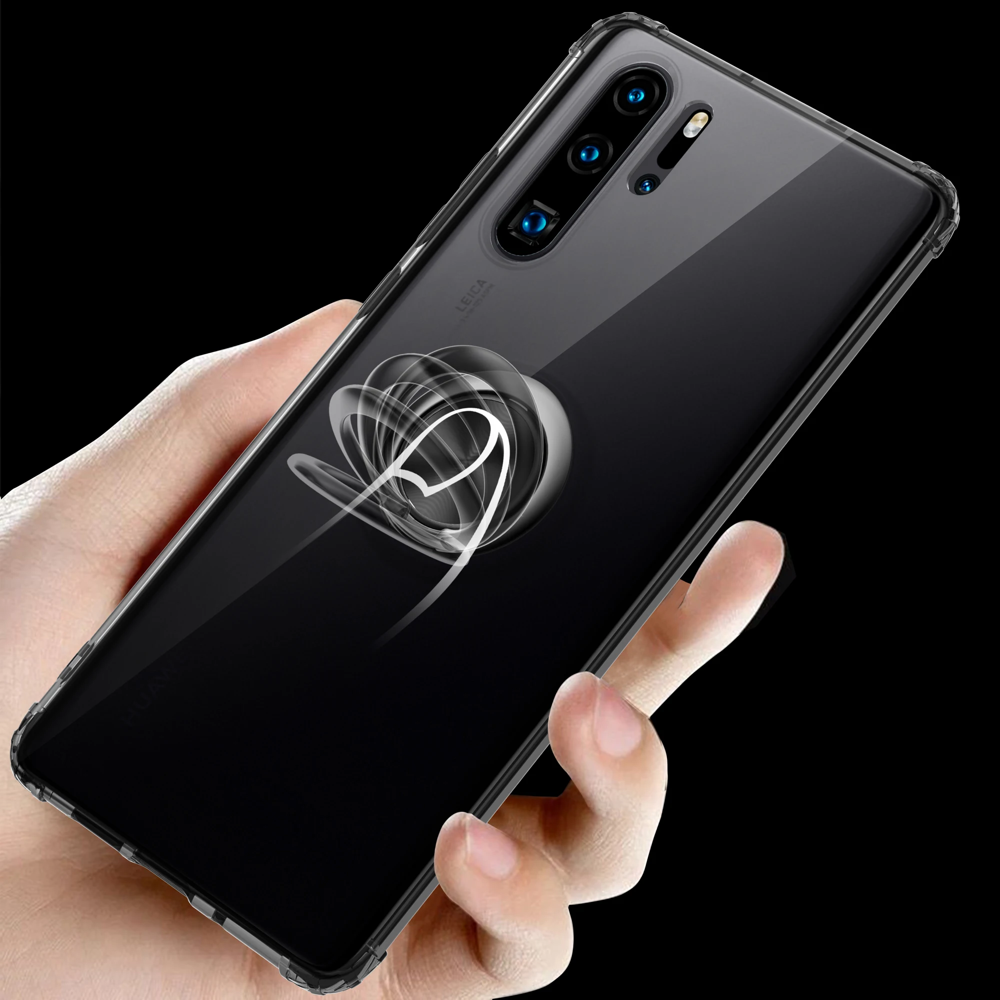 Чехол с магнитным кольцом для Xiaomi Redmi Note 7 K20 Pro прозрачный противоударный Прозрачный чехол для Redmi Note7 K20 Pro 7A чехол с подставкой s