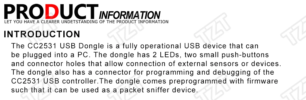 Беспроводной Zigbee CC2531 Sniffer Обнаженная плата пакетный протокол анализатор модуль с usb-портами Dongle Capture Packet Module