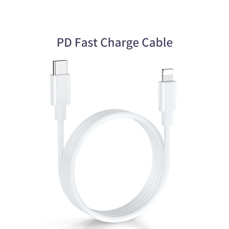 USB кабель для iPhone 0 25 м 1 2 3 быстрой зарядки и синхронизации данных типа C 12 11 Pro Max 8 7 6
