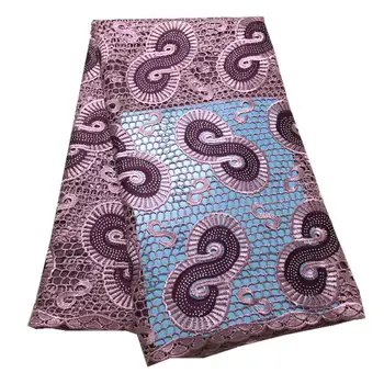 

Most popular embroidery Guipure lace High Quality 2019 African cord fabric Nigerian evening gown clothes good choice mv051