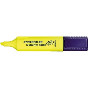 

Staedtler 364-1 bookmark 10 Piece (s) yellow stone chisel tip REF: 364-1