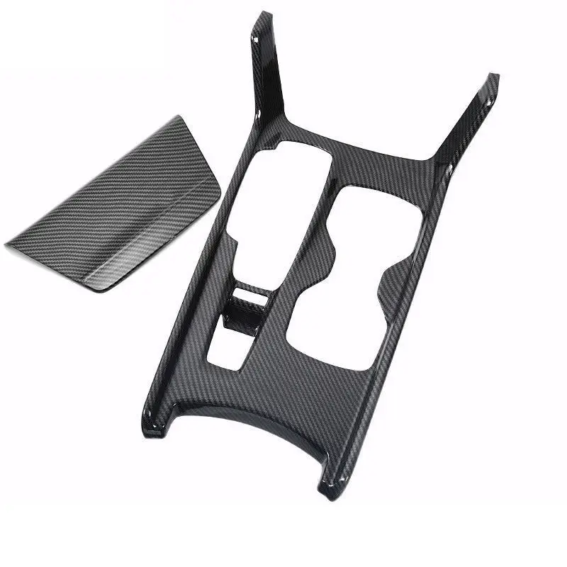 Аксессуары для стайлинга автомобиля 2 шт./компл. текстура из углеродного волокна