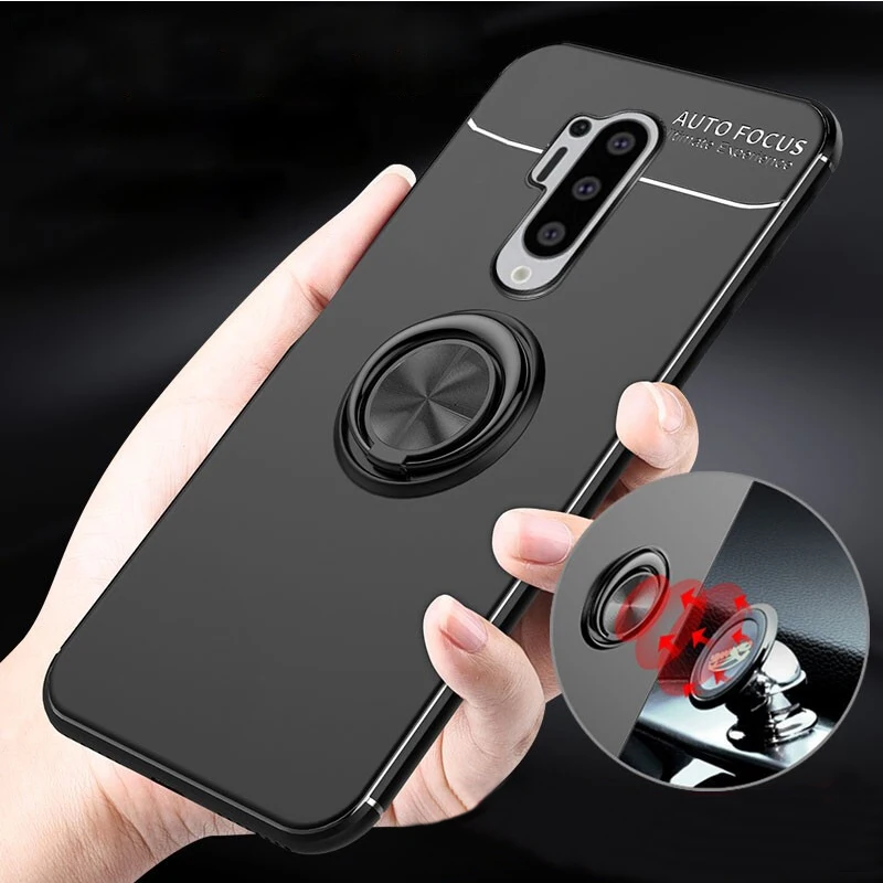 Роскошный защитный чехол для OnePlus 8 Pro силиконовый ударопрочный 7 6T мягкий