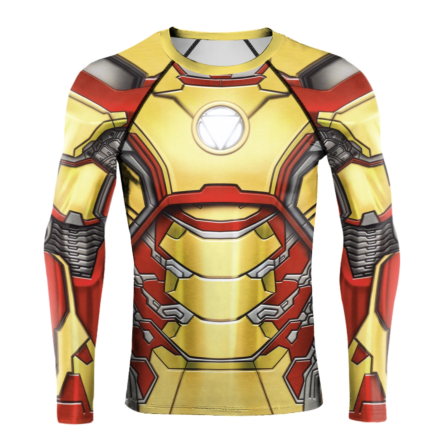 VIP Мода супергерой Мститель эндшпиль Железный человек спасательная Броня 3D принт Железный женщины перец Поттс Косплей фитнес компрессионная рубашка - Цвет: MK 4 Iron Man