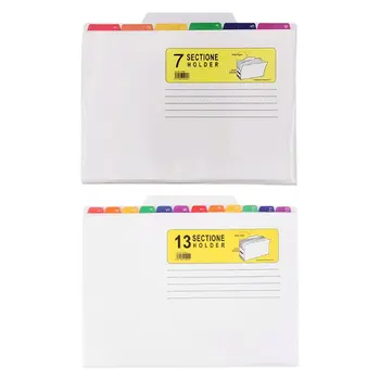 

File Holder Classification Bag Color UV Print Folder Waterproof File Good Sorter