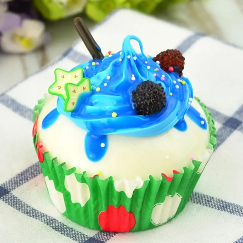 Realistic Artificial Cake Cupcake Model Cup Display Photography Props Home Decoration