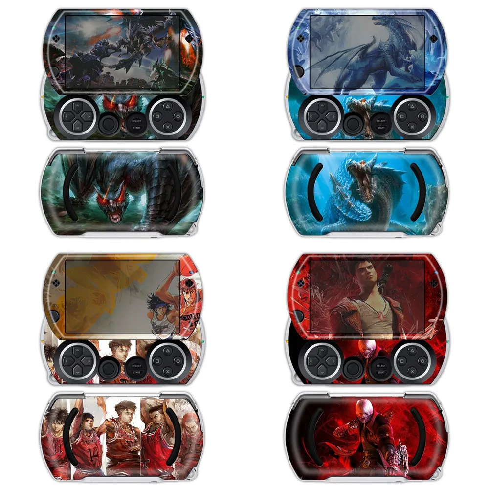 Оптовая продажа Настройка крутой дизайн виниловая кожа для PSP GO наклейка |