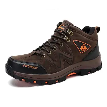 

BOUSSAC Men's Hiking Shoes Professional Waterproof Hiking Boots Tactical Boots Outdoor Mountain Climbing Sports Sneakers Boots