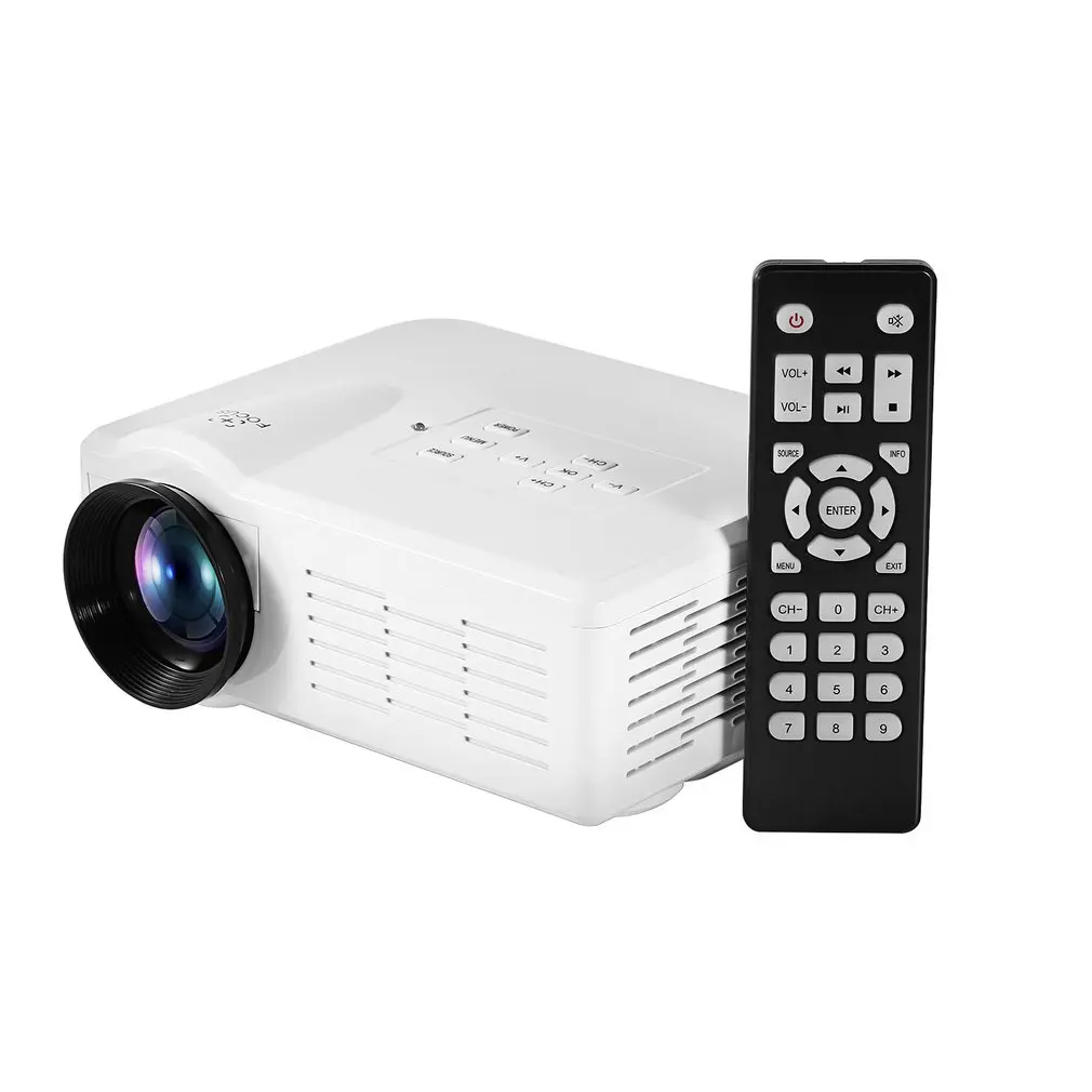 

Mini LED Video Projector Portable TV DVD Game Projectors LCD HD Video 3D Home Theater Education HDMI VGA AV USB Beamer BL-35