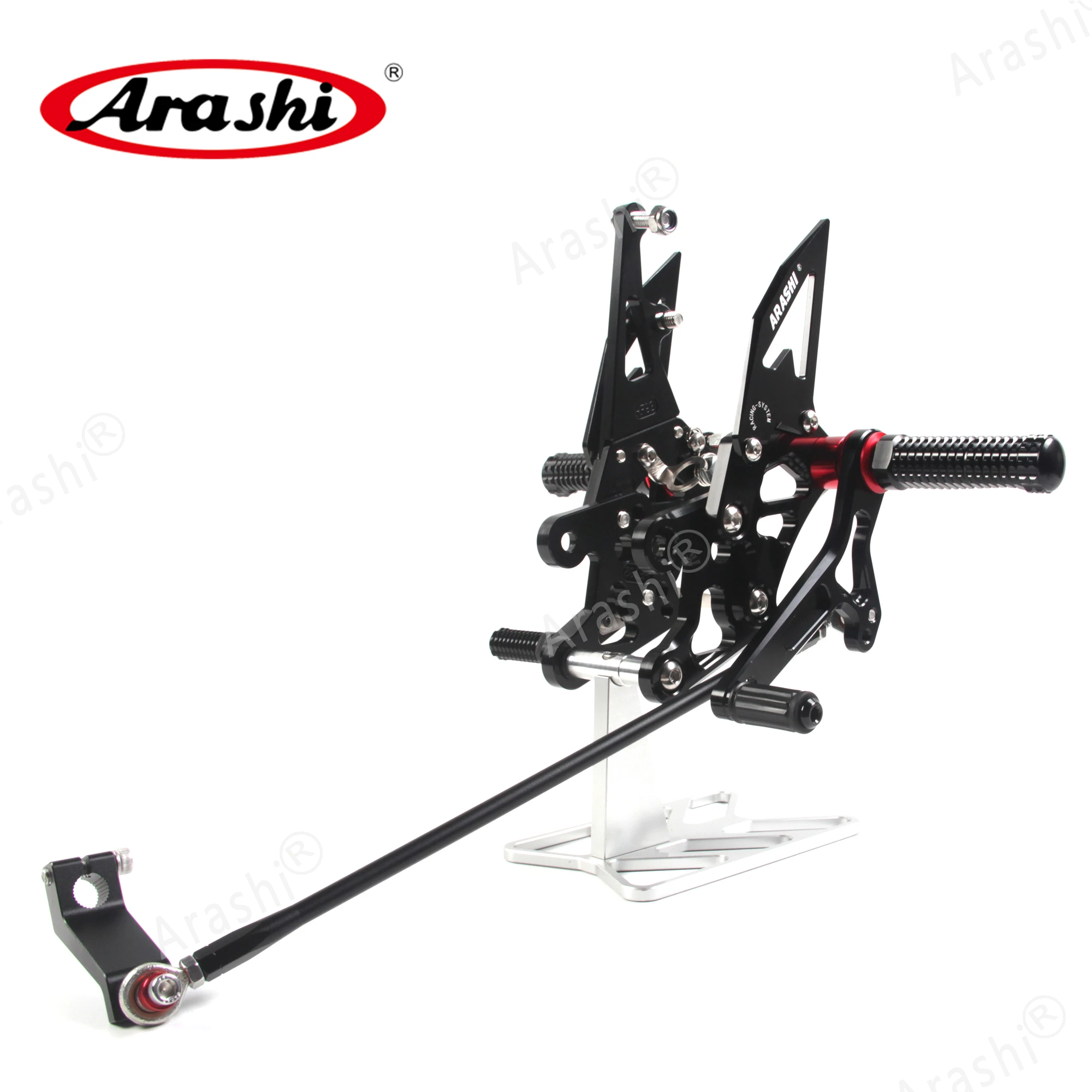 Регулируемые подножки для ног Arashi для YAMAHA FZ8 NON ABS 2010-2013 Rider Rearset FZ 8 2011 2012 FZ1 2006- 2011 2012