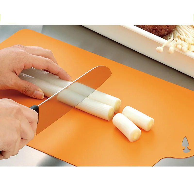 

LHX Flexible Non-slip Rectangle Plastic Cutting Mats Waffle Back food cutting board Cutting Kitchen Tools HP1351 g1