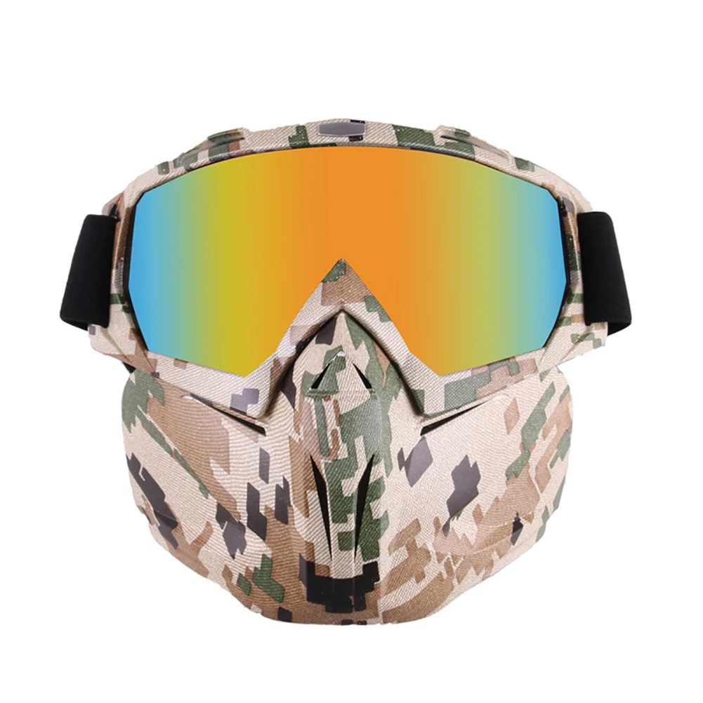 Зимний мотоцикл, снегоход шлем маска для глаз Мотокросс ветрозащитный очки профессиональное оборудование безопасности