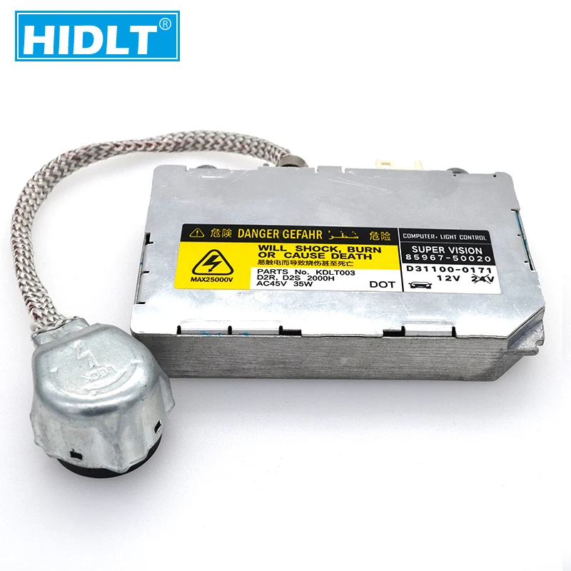 HIDLT Genuine Original OEM 35W D2S D2R HID Ballast Control Unit DDLT002 85967-50020 For Car Headlight Kit Subaru Legacy Outback (8)
