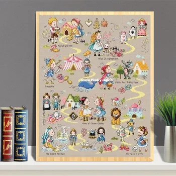 

Cross Stitch Set Chinese Cross-stitch Kit Embroidery Needlework Craft Packages Cotton Fabric Floss New Designs Embroidery G130