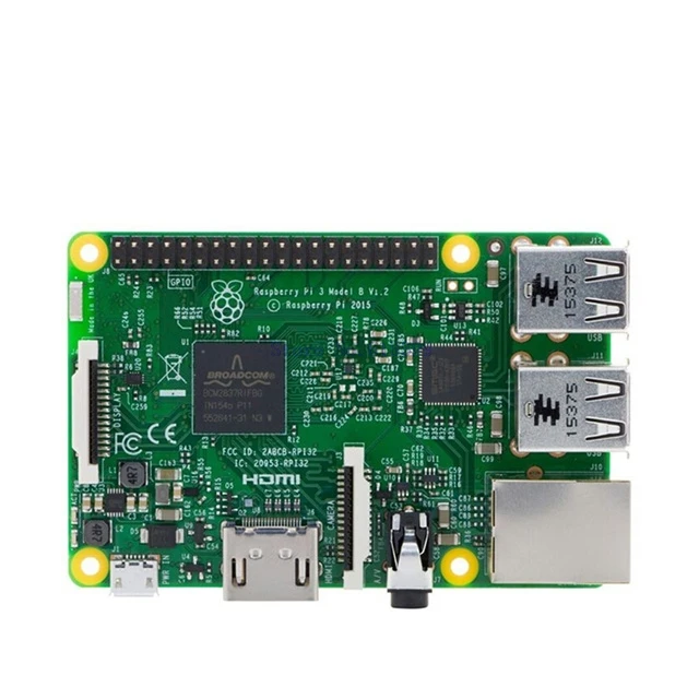 

A2-- 2016 Original UK Made For Raspberry Pi 3 Model B 1GB RAM Quad Core 1.2GHz 64bit CPU WiFi & For Bluetooth