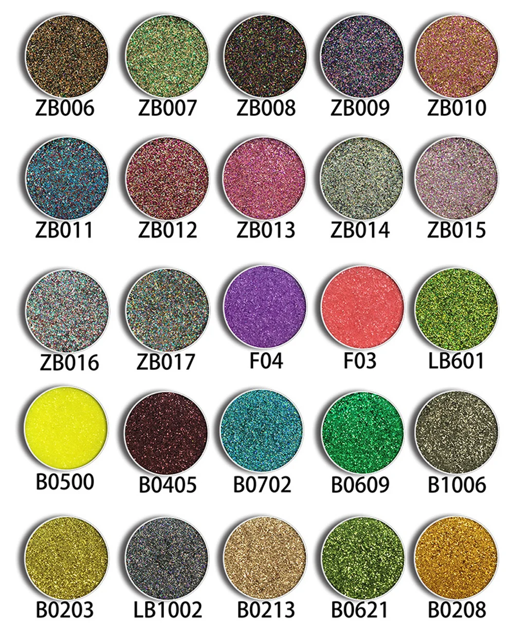 Private Label Wholesale Matte Shimmer Glitter Eyeshadow Palette With Mirrors Neutral Eye Makeup No Brand OEM
