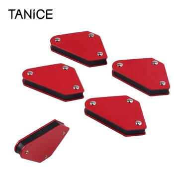 

TANiCE 4 Pcs Small Magnetic Weld Holders Right Angle Square Soldering Welding Magnet for welding and assembly work