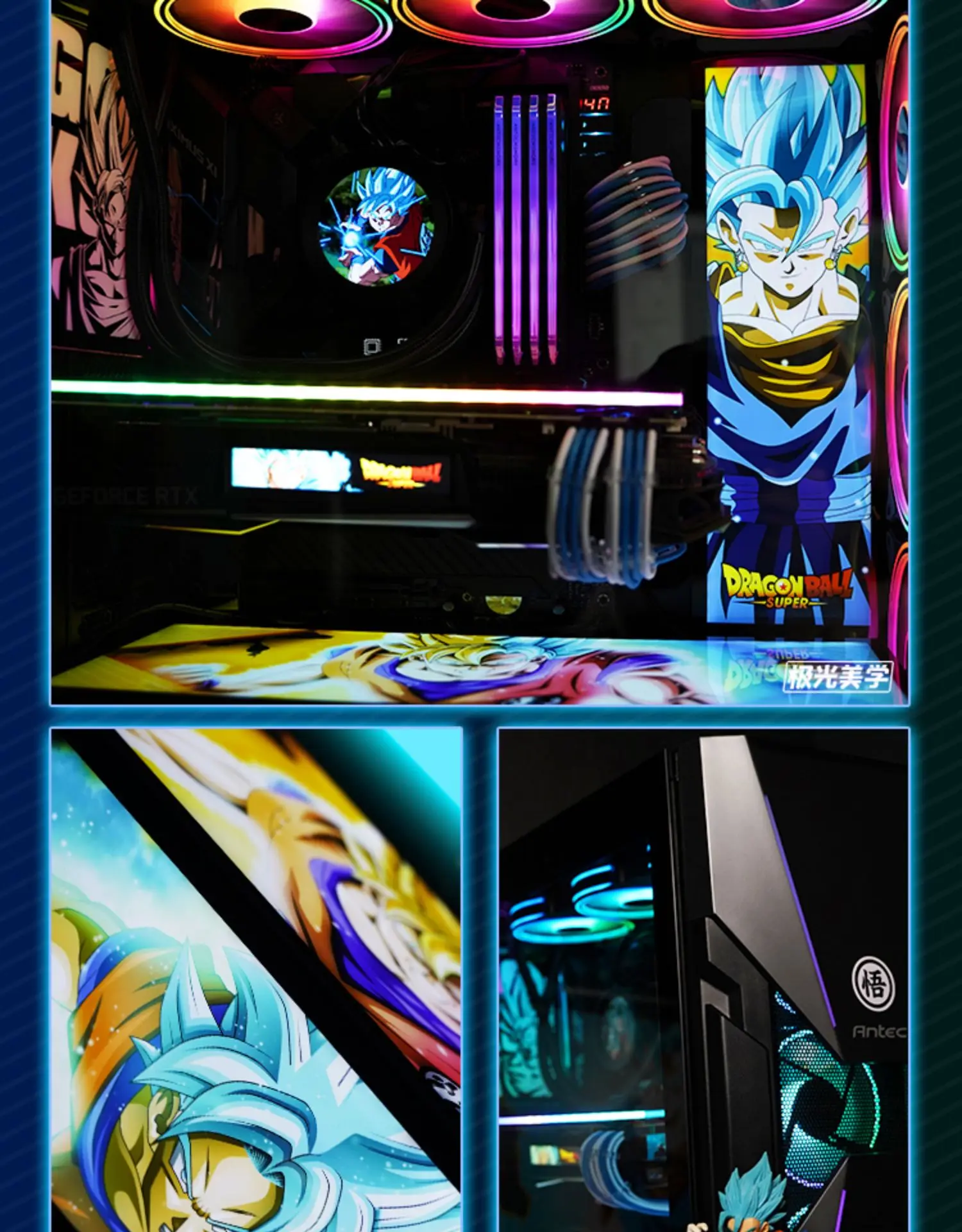 12V, RGB, 4Pin, AURA SYNC, Antec, Dark Avenger, DA601