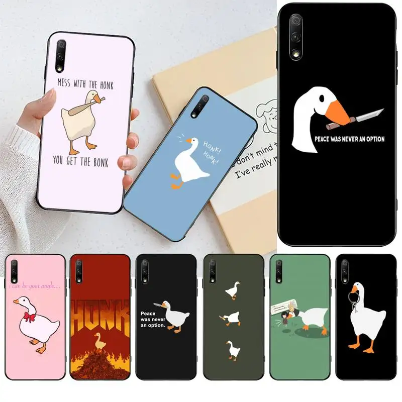 

Goose To Honk or Not To Honk TPU Soft Silicone Phone Case Cover for Huawei Honor 30 20 10 9 8 8x 8c v30 Lite view pro