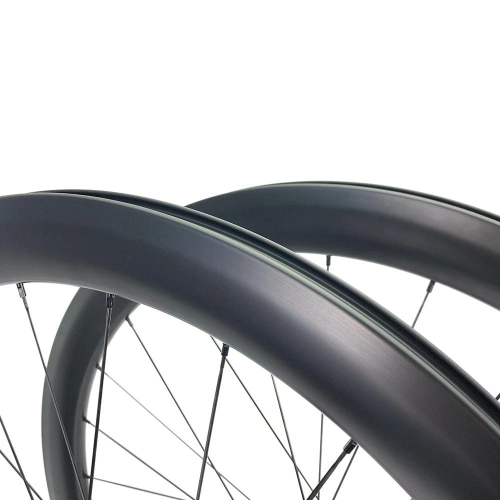 ELITE 700c Road Disc Bicycle Carbon Wheels Novatec D411 6-Bolt OR Center Lock Clincher Tubular Tubeless Road Bike Wheelset