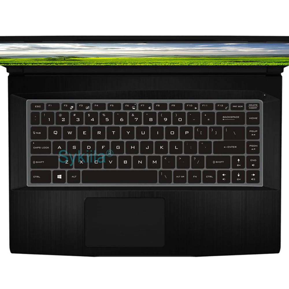 Фото Чехол для клавиатуры MSI GF65, тонкий, GF63, GF75, GF72, GF72VR, GF62, GF62VR, силиконовый защитный чехол, кожаный чехол, аксессуар для игрового ноутбука 17 №3