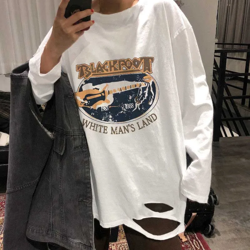 white-5 NiceMix Новинка Зима Осень Harajuku Забавный костюм с детскими рисунками для женщин пуловеры флисовые толстовки свободный женский свитер Ar - Цвет: white-5