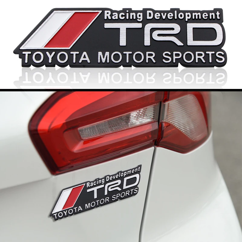 

Fashion NEW Car Logo Bar Zinc Alloy Car Design Emblem Badge Auto Replacement 3D Sticker For Toyota Crown Reiz Corolla Camry