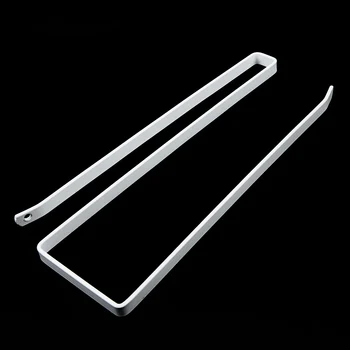 

Kitchen Roll Holder Wall Mounted Under Shelf Cabinet Paper Towel Dispenser White Roll Paper Rack Accessories Storage Holder
