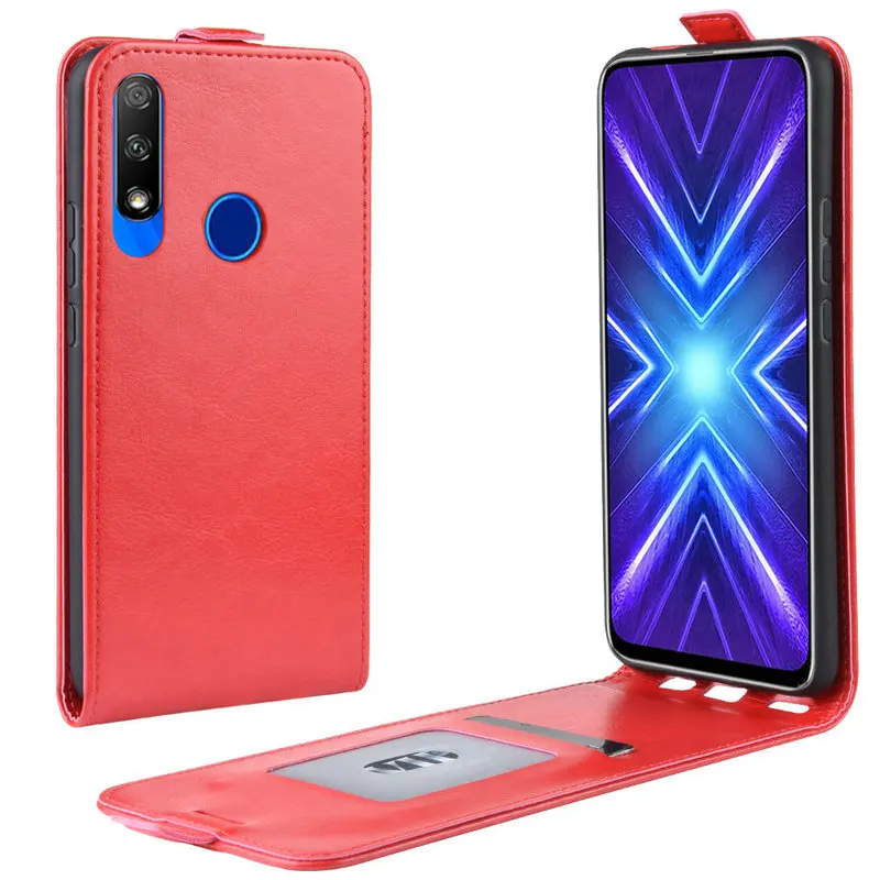 Ретро Кожаный чехол для huawei Honor 9X STK-LX1 для Honor 9X Премиум кошелек Флип кожаный чехол s coque fundas