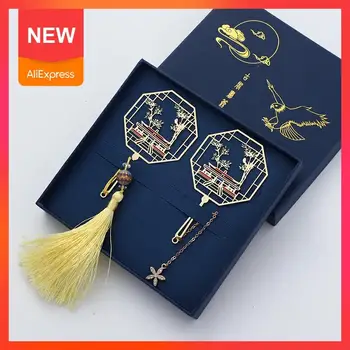 

Metal bookmark creative simple arts students with classical Chinese style gifts custom antique giftsVintage Chinese Style Gold M