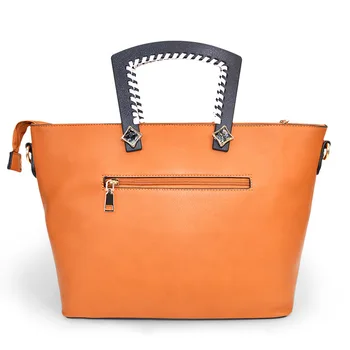 

Ladies Bag 2020 New Fashion Pure Color Handbag PU Leather Big Bag One Shoulder Diagonal package