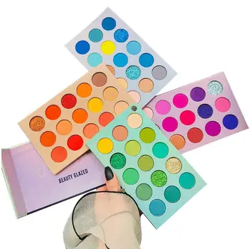 

60 Colors Eyeshadow Palette, 4 in1 Color Board Makeup Palette Set Highly Pigmented Glitter Metallic Matte Shimmer Natural Ultra