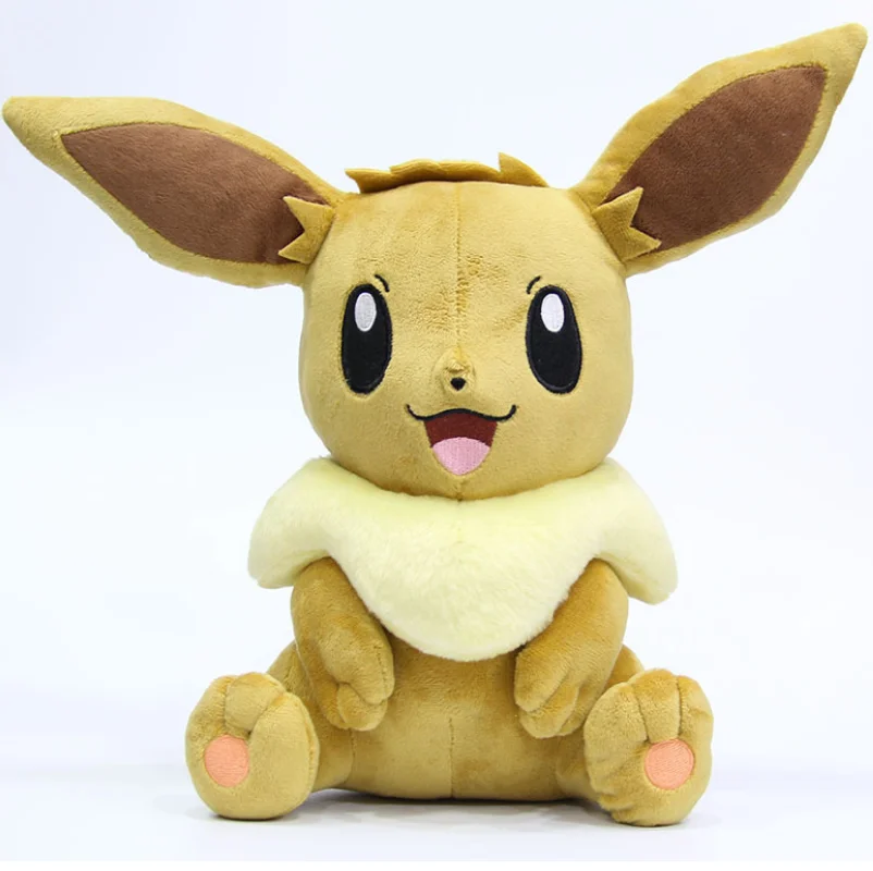 30 см Eevee плюшевые игрушки аниме Brinquedos сидя счастливый Eevee Милая японская карманная кукла мягкая кукла для детей