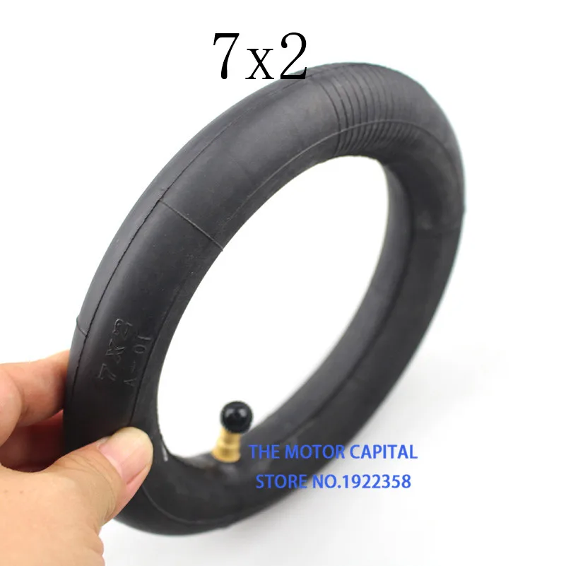 NewButyl inner tube 7x2 175x50 for Electric Scooter tyre 7 inch Wheel Chair Truck baby carriage tire iner high qualiy