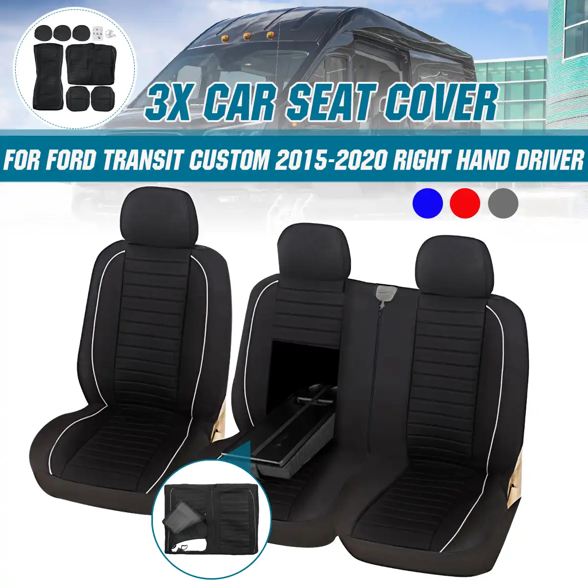 ford transit custom 2020 seat covers