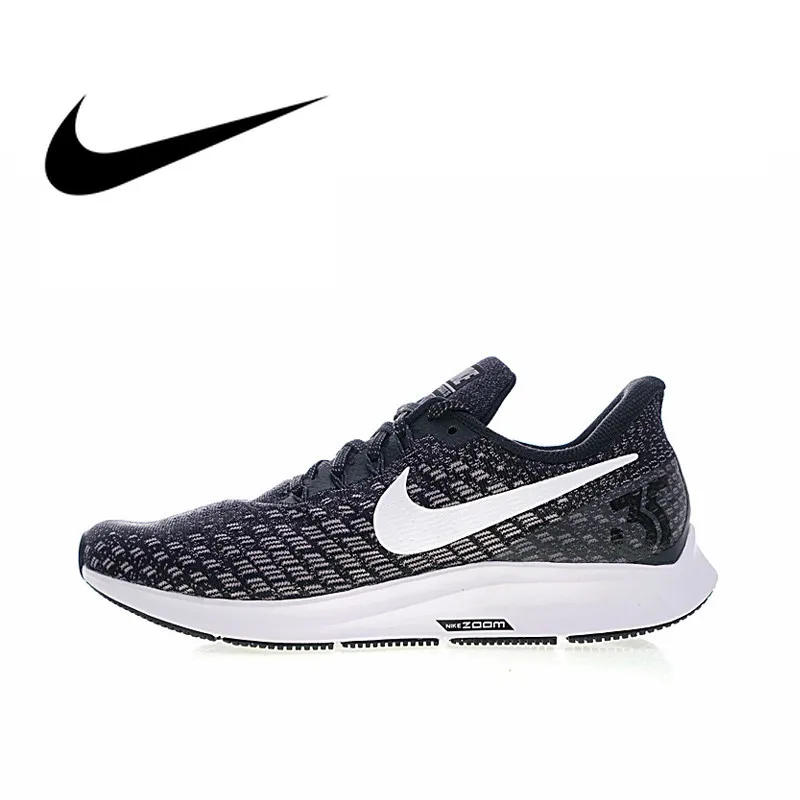 Оригинальный Nike Оригинальные кроссовки ZOOM PEGASUS 35 Для мужчин дышащая Беговая спортивная обувь на открытом воздухе обувь спортивная