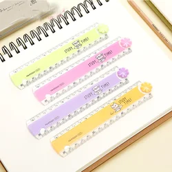 30CM Folding Ruler Kawaii Color Multifunction DIY Drawing Rulers For Kids Students Supplies Office School Stationery